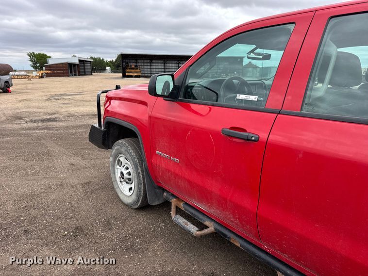 image for item FB7279 2015 GMC Sierra Ext. Cab pickup truck