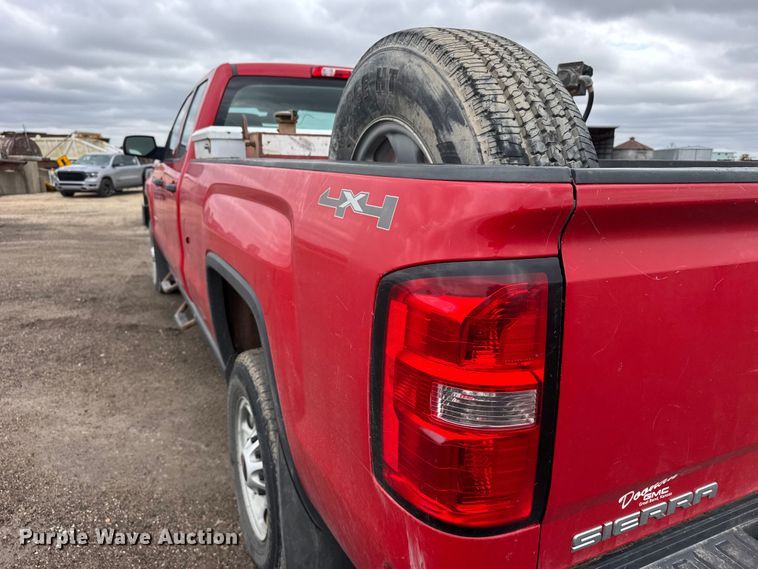 image for item FB7279 2015 GMC Sierra Ext. Cab pickup truck