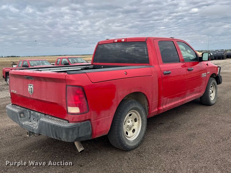 image for item FB7281 2018 RAM 1500 Crew Cab pickup truck