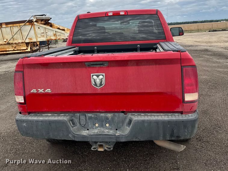image for item FB7281 2018 RAM 1500 Crew Cab pickup truck