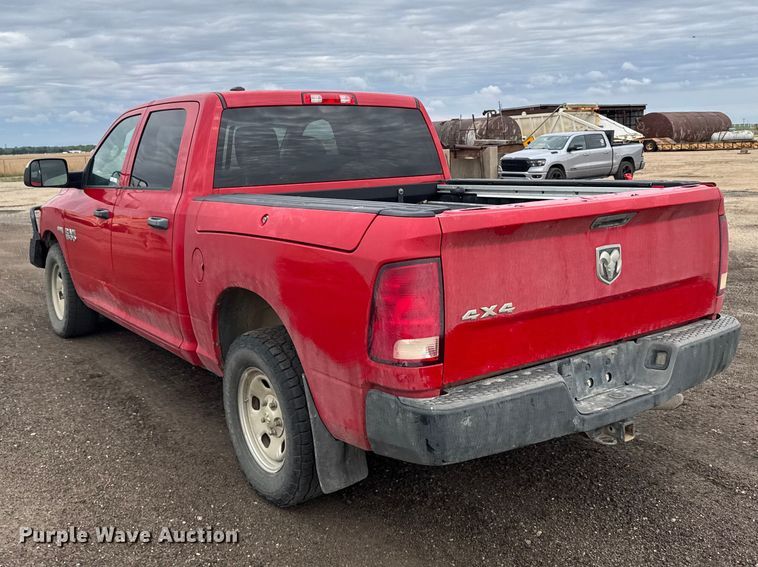image for item FB7281 2018 RAM 1500 Crew Cab pickup truck