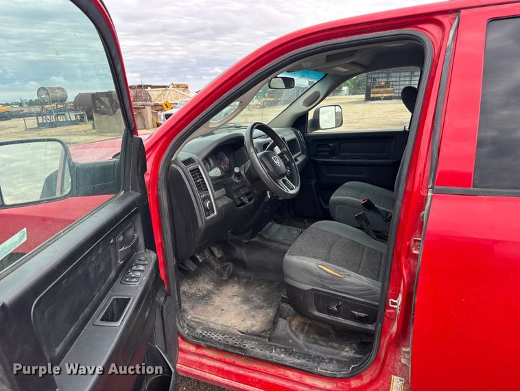 image for item FB7281 2018 RAM 1500 Crew Cab pickup truck