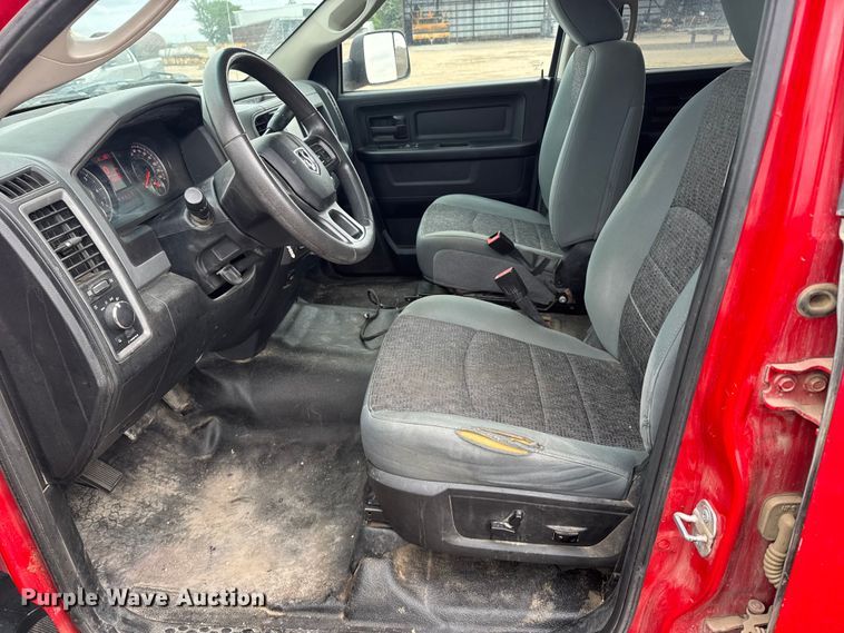 image for item FB7281 2018 RAM 1500 Crew Cab pickup truck