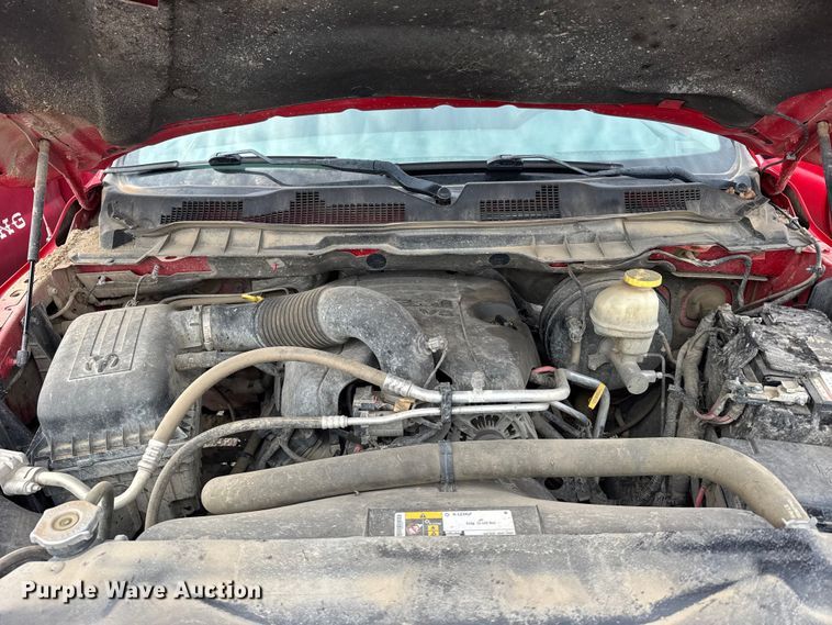 image for item FB7281 2018 RAM 1500 Crew Cab pickup truck