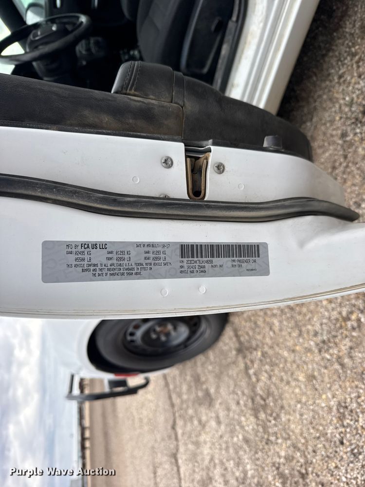 image for item FB7284 2018 Dodge Charger Police 