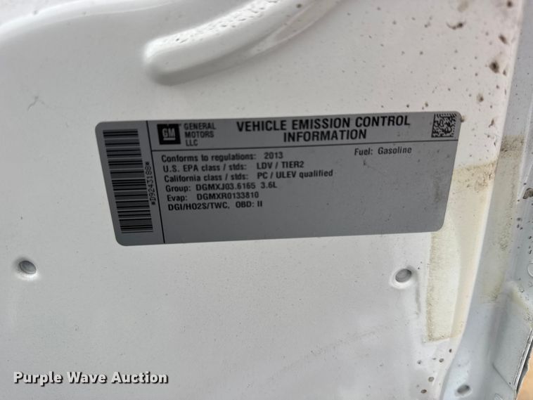 image for item FB7286 2013 Chevrolet Camaro 