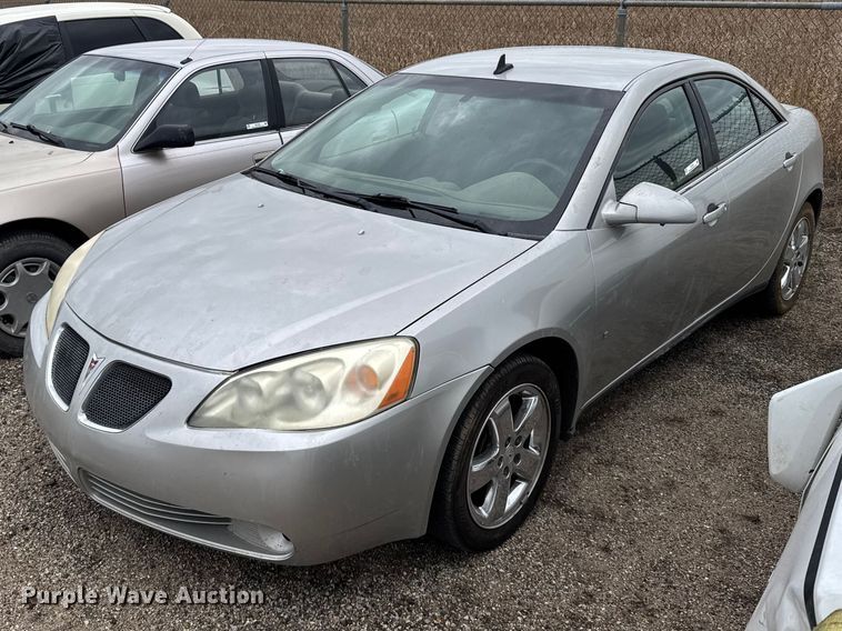 image for item FB7287 2008 Pontiac G6 
