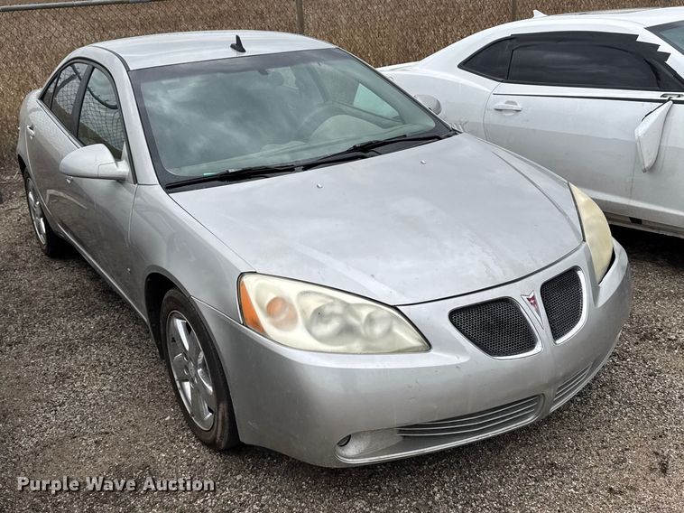image for item FB7287 2008 Pontiac G6 