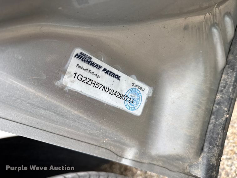 image for item FB7287 2008 Pontiac G6 