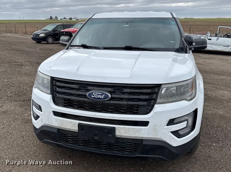 image for item FB7292 2017 Ford Explorer Police SUV