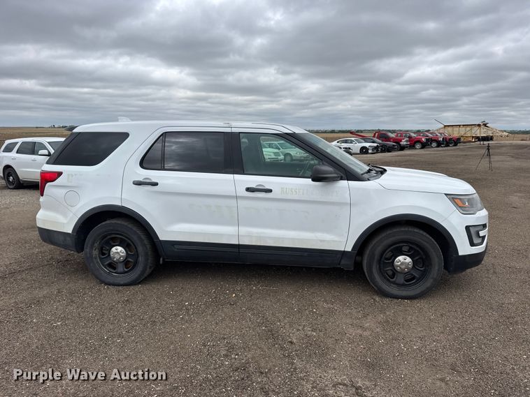 image for item FB7292 2017 Ford Explorer Police SUV