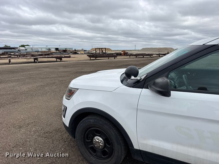 image for item FB7292 2017 Ford Explorer Police SUV