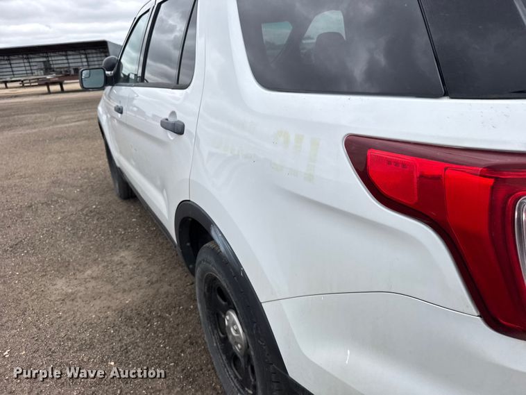 image for item FB7292 2017 Ford Explorer Police SUV