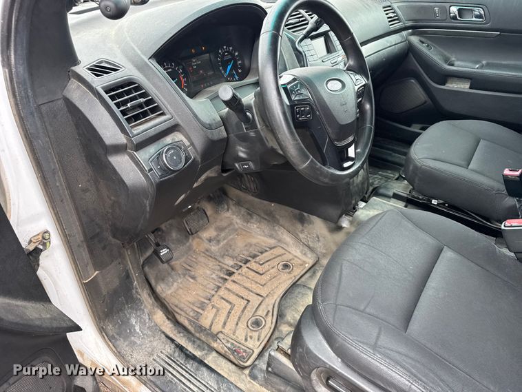 image for item FB7292 2017 Ford Explorer Police SUV