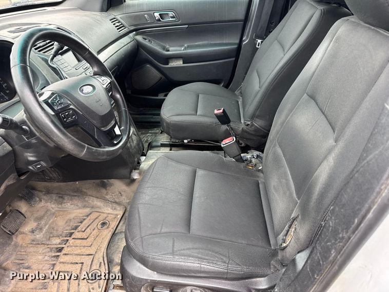 image for item FB7292 2017 Ford Explorer Police SUV