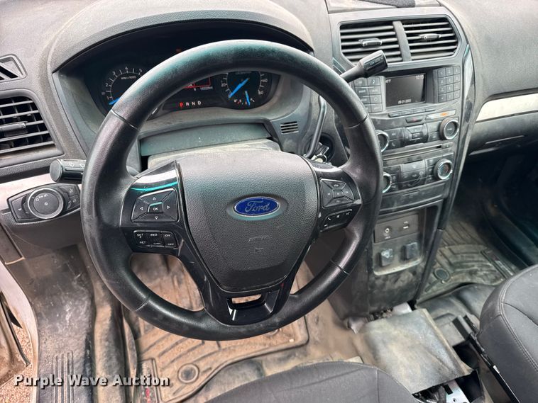 image for item FB7292 2017 Ford Explorer Police SUV