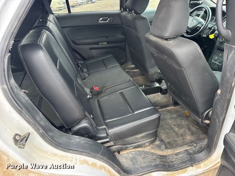 image for item FB7292 2017 Ford Explorer Police SUV