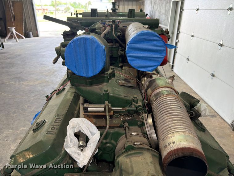 image for item FB8121 Detroit Diesel 16V71 engine