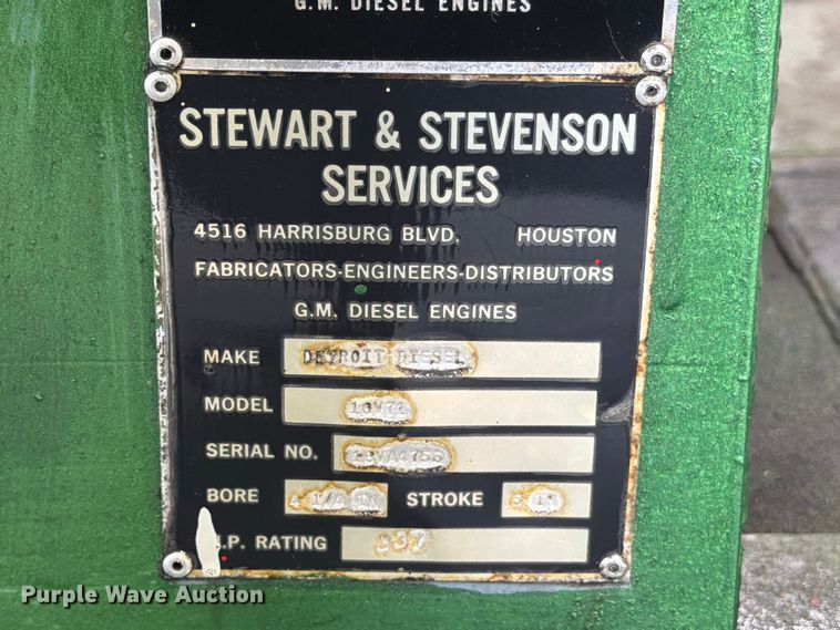 image for item FB8121 Detroit Diesel 16V71 engine