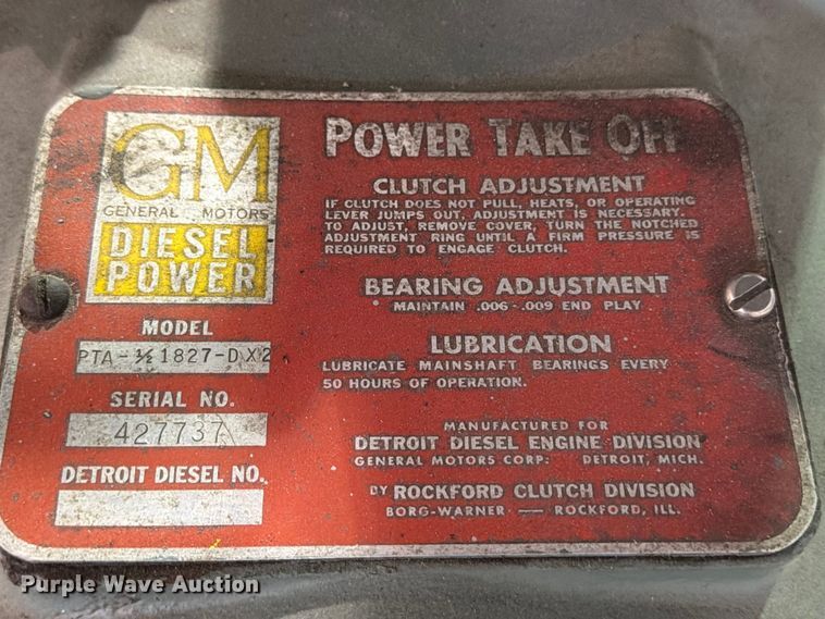 image for item FB8122 Detroit Diesel 16V71 engine