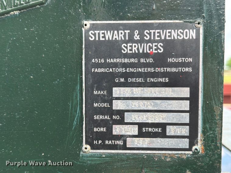 image for item FB8122 Detroit Diesel 16V71 engine