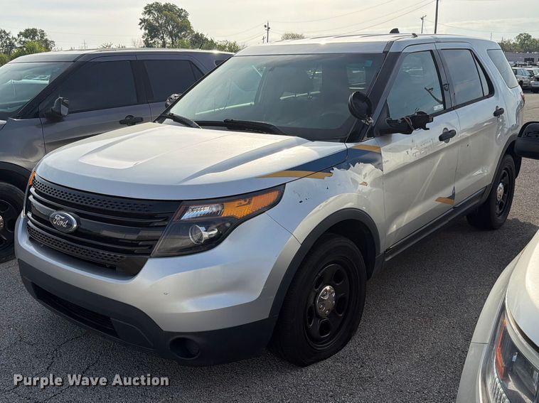 image for item FC3023 2015 Ford Explorer Police Interceptor SUV