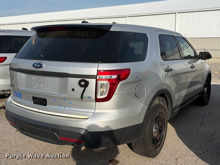 image for item FC3023 2015 Ford Explorer Police Interceptor SUV