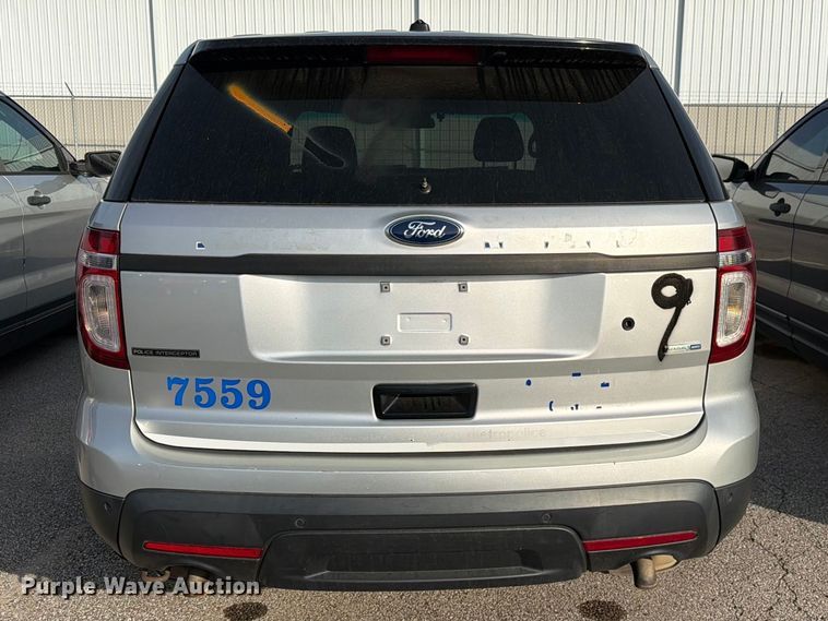 image for item FC3023 2015 Ford Explorer Police Interceptor SUV