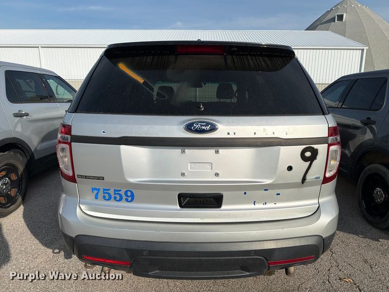 image for item FC3023 2015 Ford Explorer Police Interceptor SUV