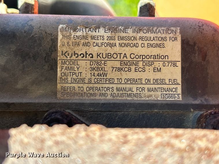 image for item FC5450 Kubota ZD21 ZTR lawn mower