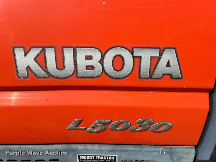 image for item FC5452 Kubota L5030 GST MFWD tractor