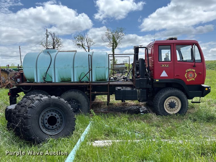 image for item FC5627 1998 Stewart & Stevenson M-1090 brush fire truck