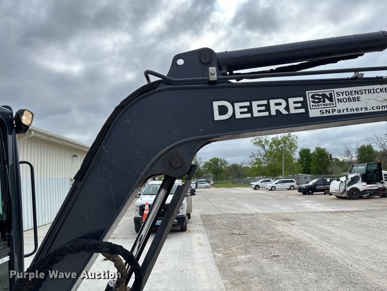 image for item FC5629 2021 John Deere 35G mini excavator