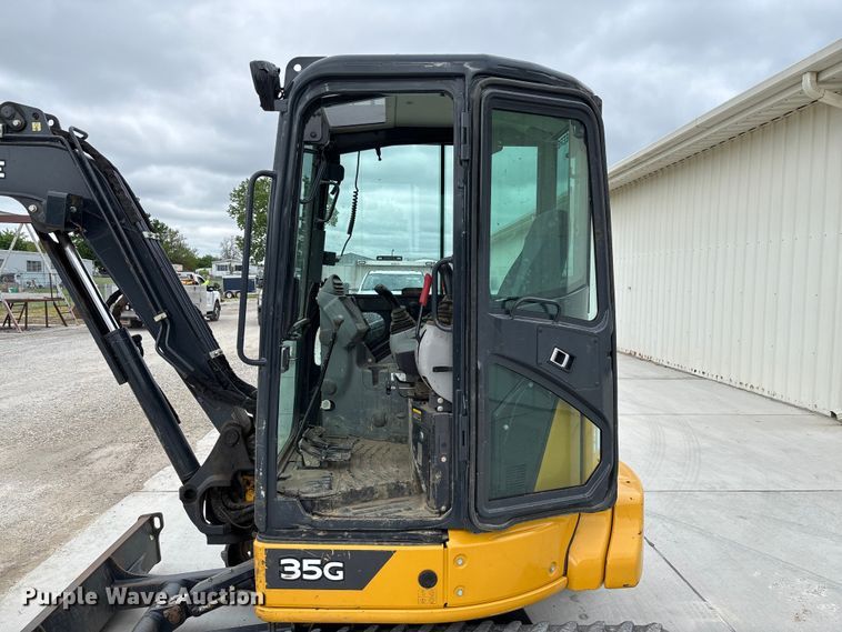 image for item FC5629 2021 John Deere 35G mini excavator