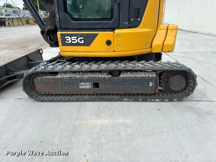 image for item FC5629 2021 John Deere 35G mini excavator