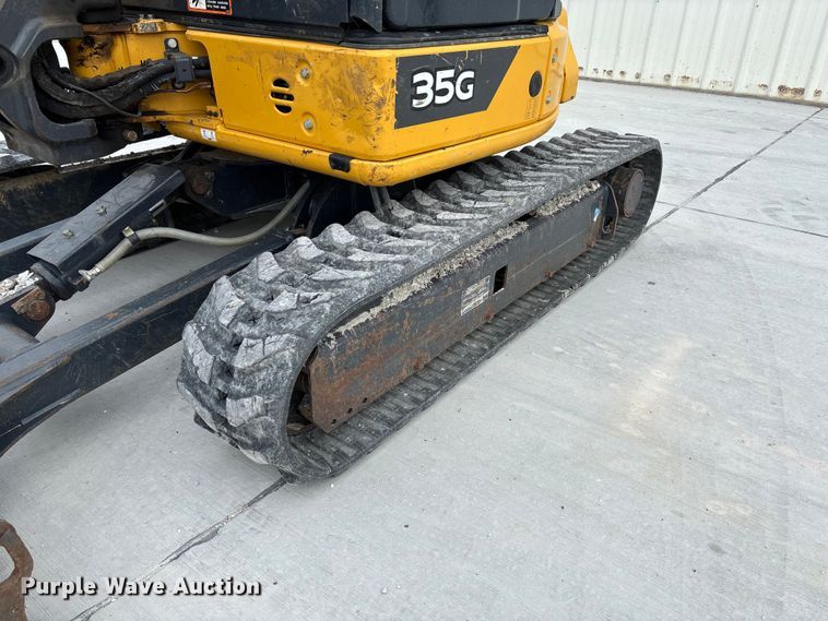 image for item FC5629 2021 John Deere 35G mini excavator