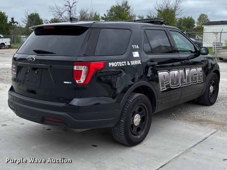 image for item FC5631 2019 Ford Explorer Police Interceptor SUV