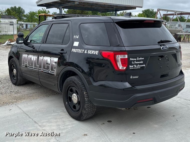 image for item FC5631 2019 Ford Explorer Police Interceptor SUV