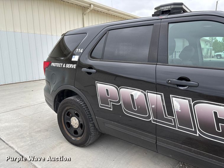 image for item FC5631 2019 Ford Explorer Police Interceptor SUV