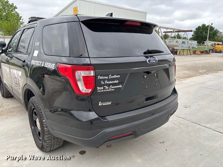 image for item FC5631 2019 Ford Explorer Police Interceptor SUV