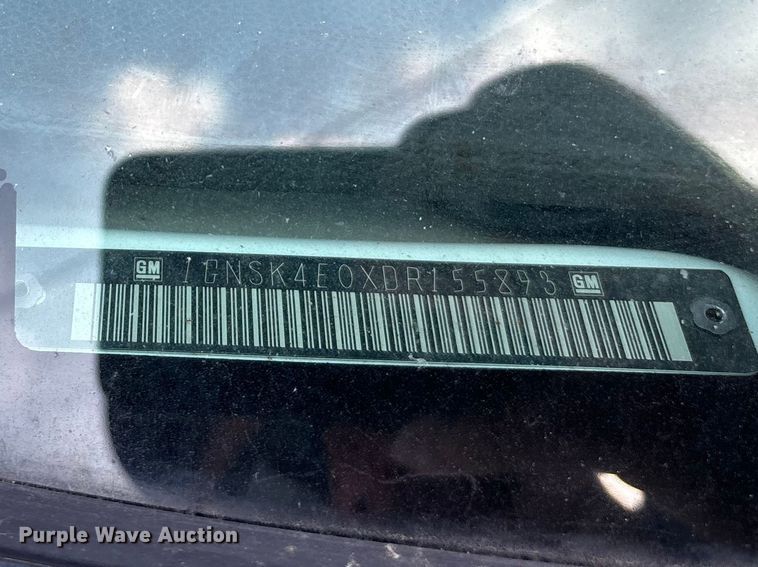 image for item FG0258 2013 Chevrolet Tahoe SUV