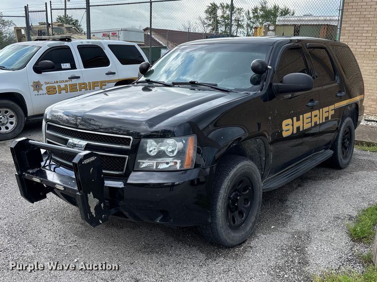 image for item FG0259 2013 Chevrolet Tahoe Police SUV