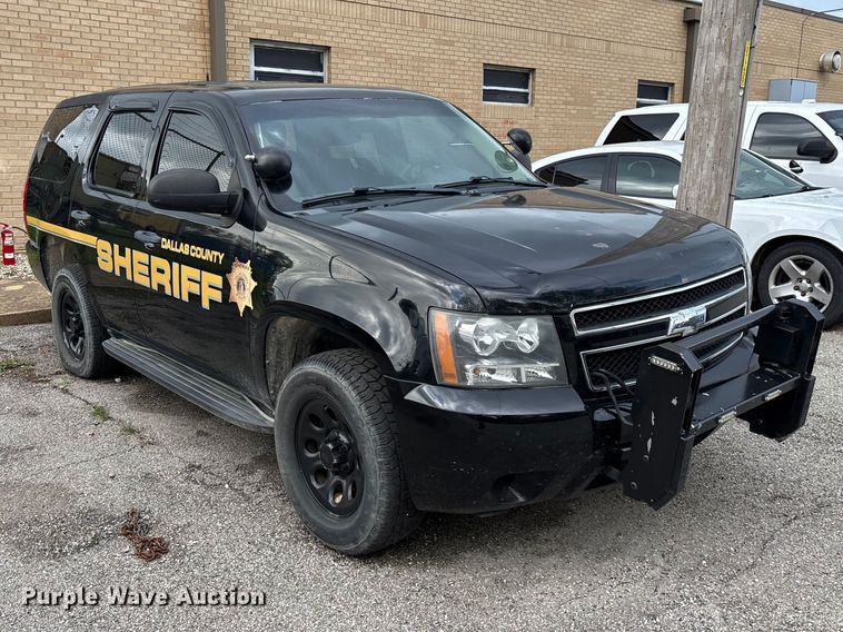 image for item FG0259 2013 Chevrolet Tahoe Police SUV