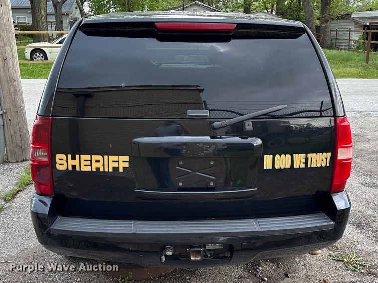 image for item FG0259 2013 Chevrolet Tahoe Police SUV