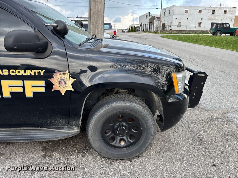 image for item FG0259 2013 Chevrolet Tahoe Police SUV