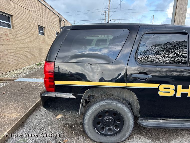 image for item FG0259 2013 Chevrolet Tahoe Police SUV