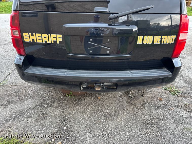 image for item FG0259 2013 Chevrolet Tahoe Police SUV