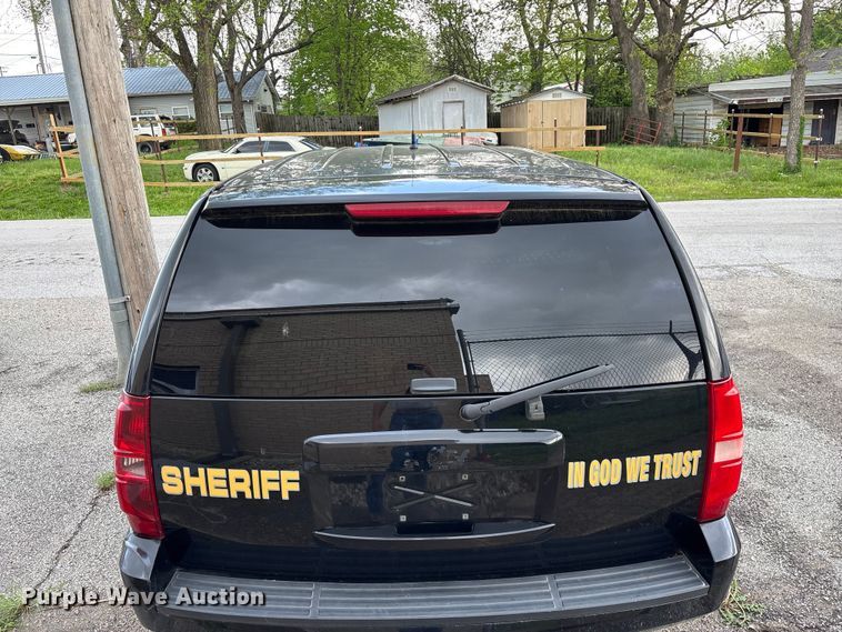 image for item FG0259 2013 Chevrolet Tahoe Police SUV