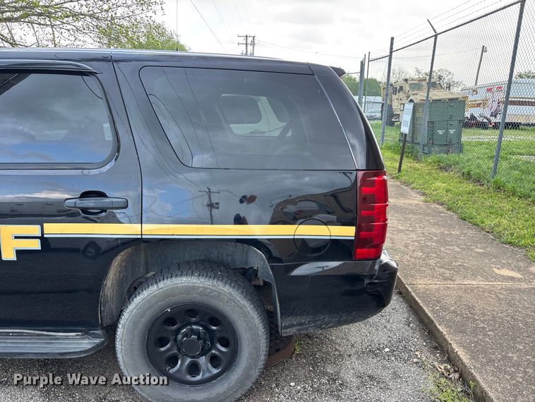 image for item FG0259 2013 Chevrolet Tahoe Police SUV