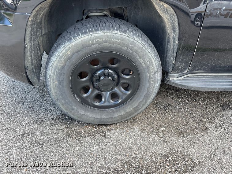 image for item FG0259 2013 Chevrolet Tahoe Police SUV